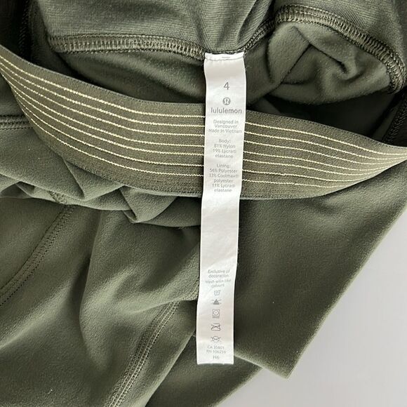 Lululemon Principal Dancer Golden Lining Tight *28" Size 4 - Picture 5 of 13